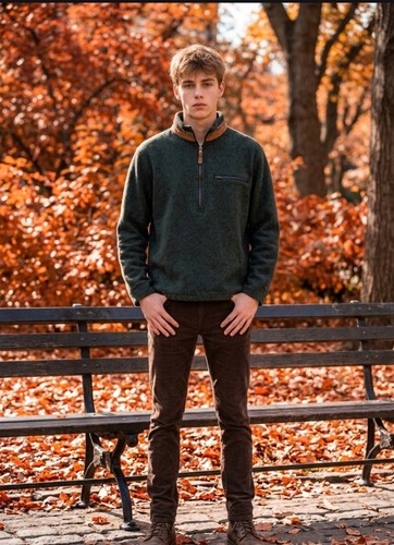 Woolrich green wool pullover - woolrich,